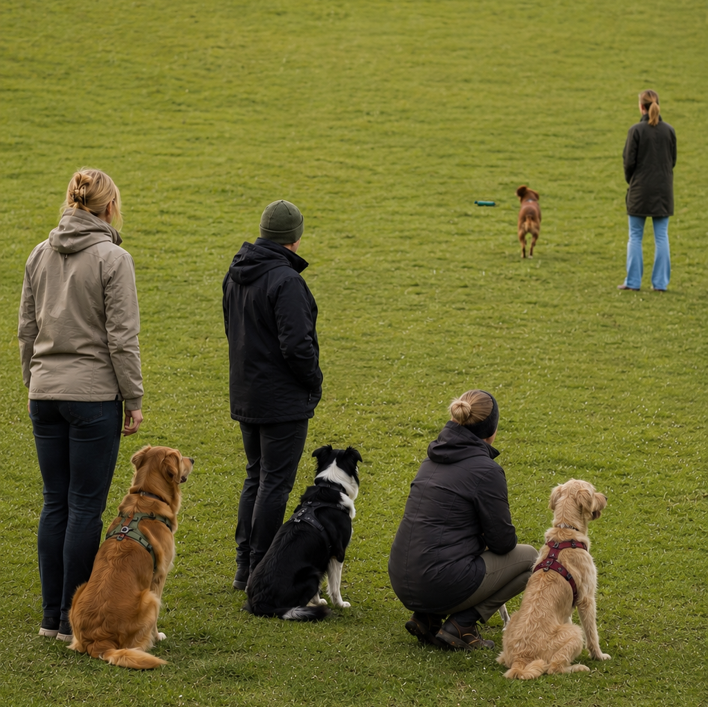 Hund im Advanced Training